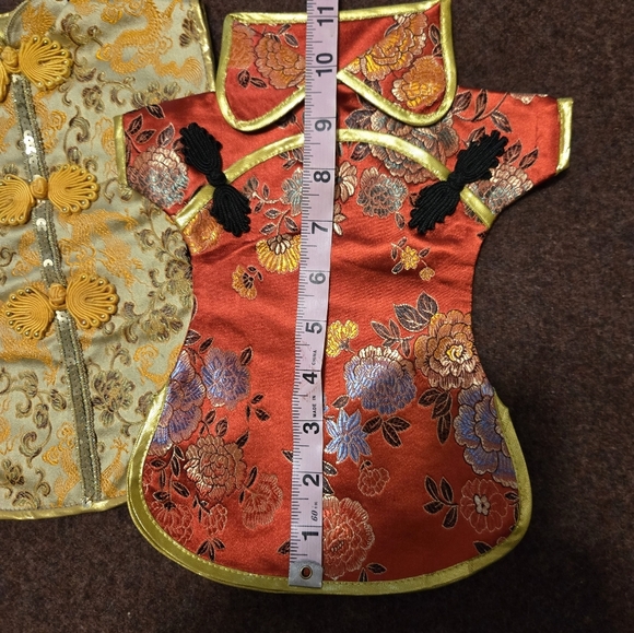 Wine Bottle Jackets In Kimono Style - Picture 7 of 7